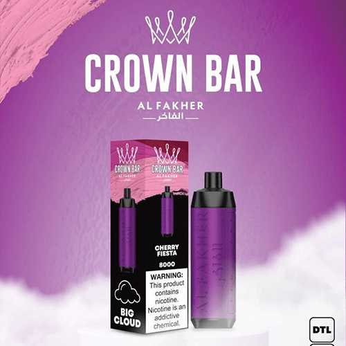crown bar alfakher cherry raspberry 8000 puffs.png crown bar alfakher cherry raspberry 8000 puffs.png