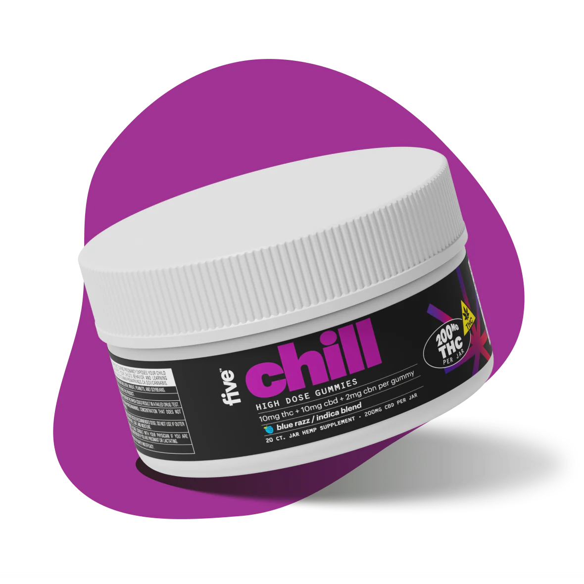 indica chill 10mg thc gummies.png