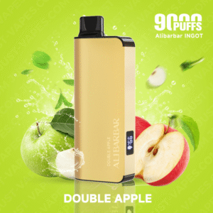 alibarbar vape 9000 double apple ingot.png