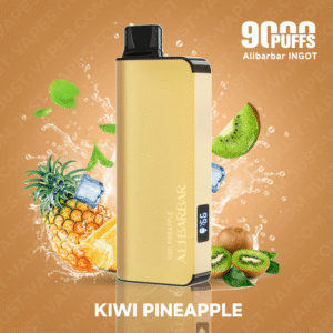 alibarbar vape 9000 kiwi pineapple ingot.png
