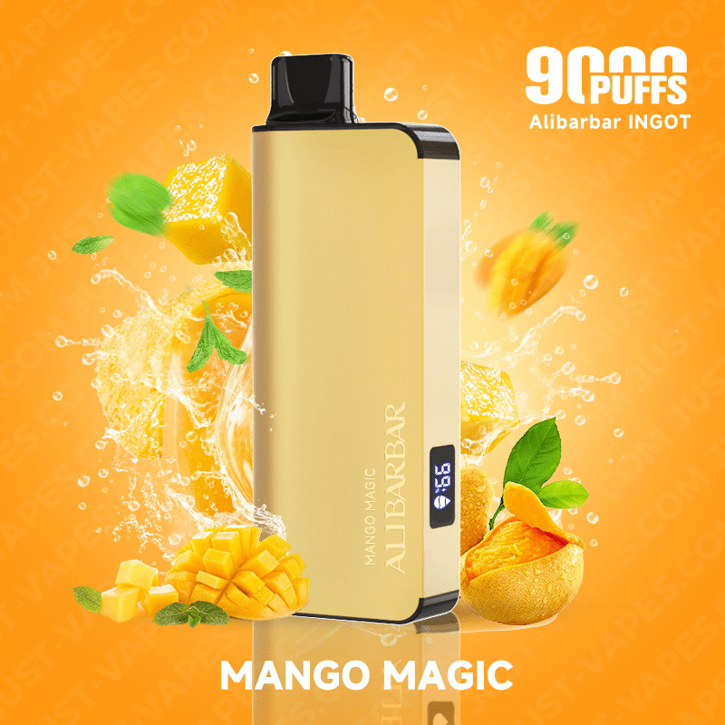 alibarbar vape 9000 mango magic ingot.png alibarbar vape 9000 mango magic ingot.png