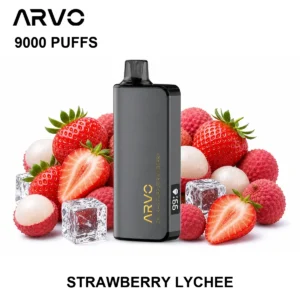 arvo 9000 puffs strawberry lychee.webp