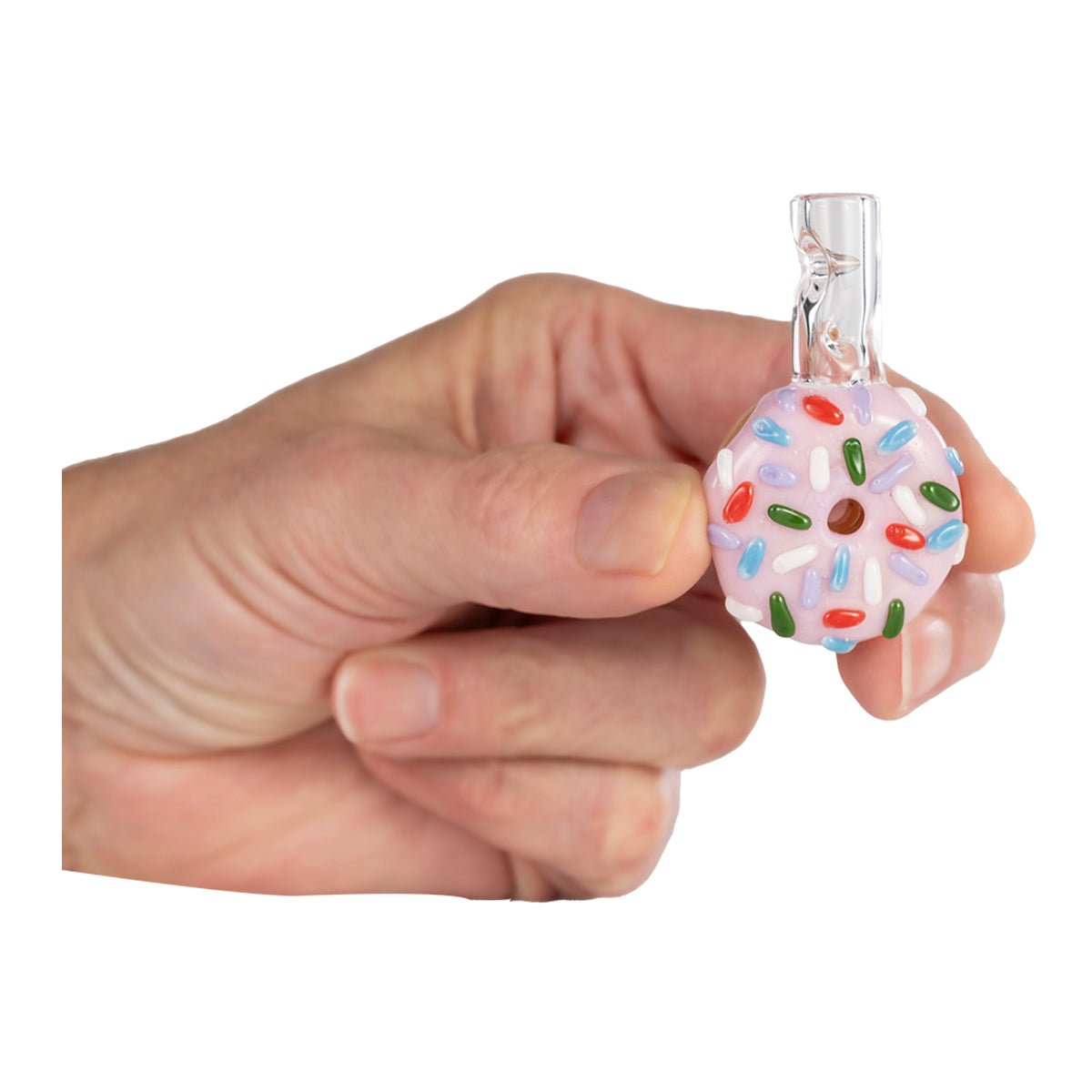 drip tip donut pink in hand view.jpg drip tip donut pink in hand view.jpg