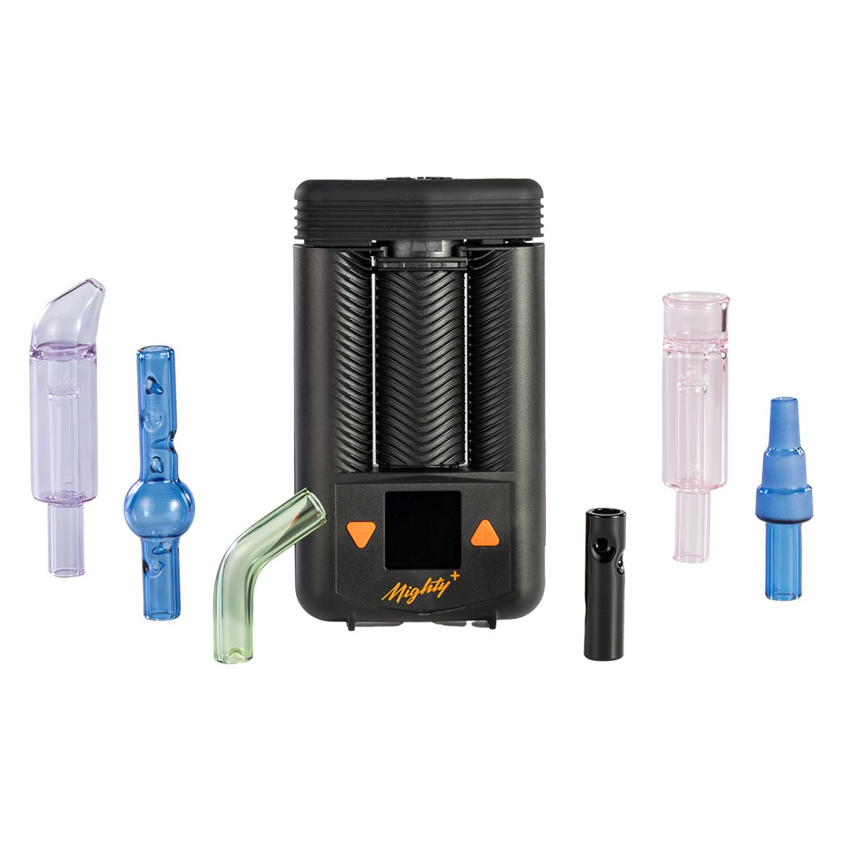 mighty mighty plus glass adapter with glass accessories and vaporizer.jpg mighty mighty plus glass adapter with glass accessories and vaporizer.jpg
