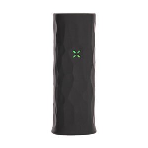 pax mini grip sleeve onyx front view with lights on.jpg