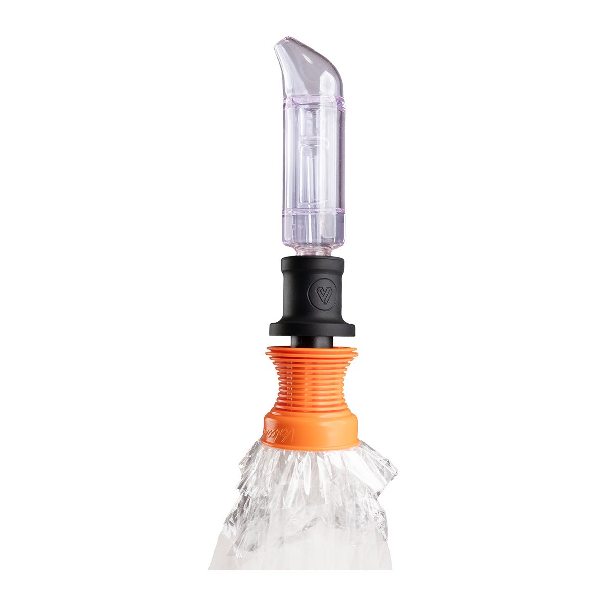 volcano glass adapter balloon with curved mini bubbler.jpg volcano glass adapter balloon with curved mini bubbler.jpg